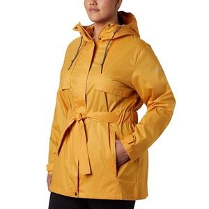 New Columbia Pardon My Trench Rain Jacket –Plus sz